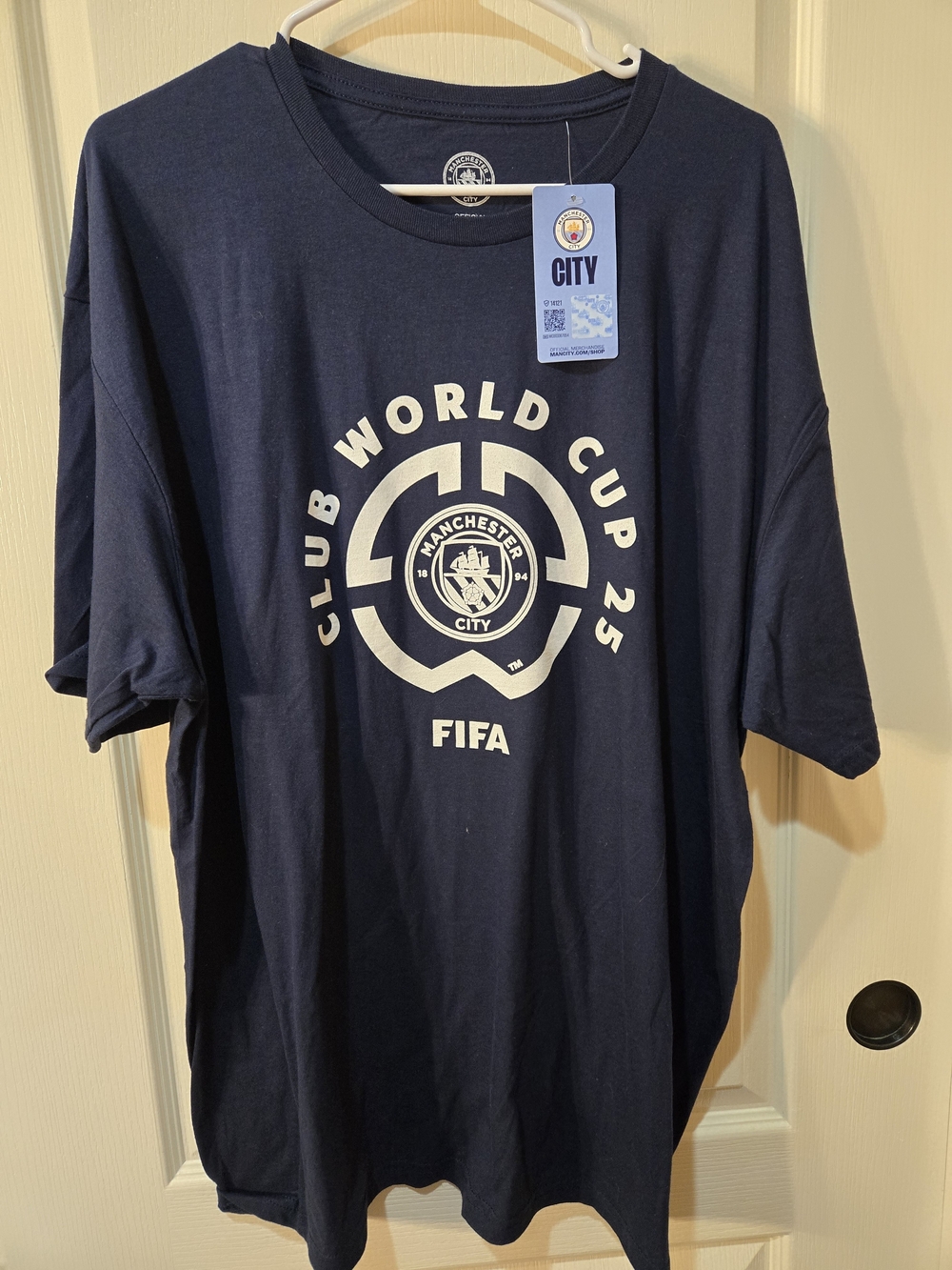 Men's Manchester City FIFA Club World Cup Navy T‑Shirt - Size 2XL